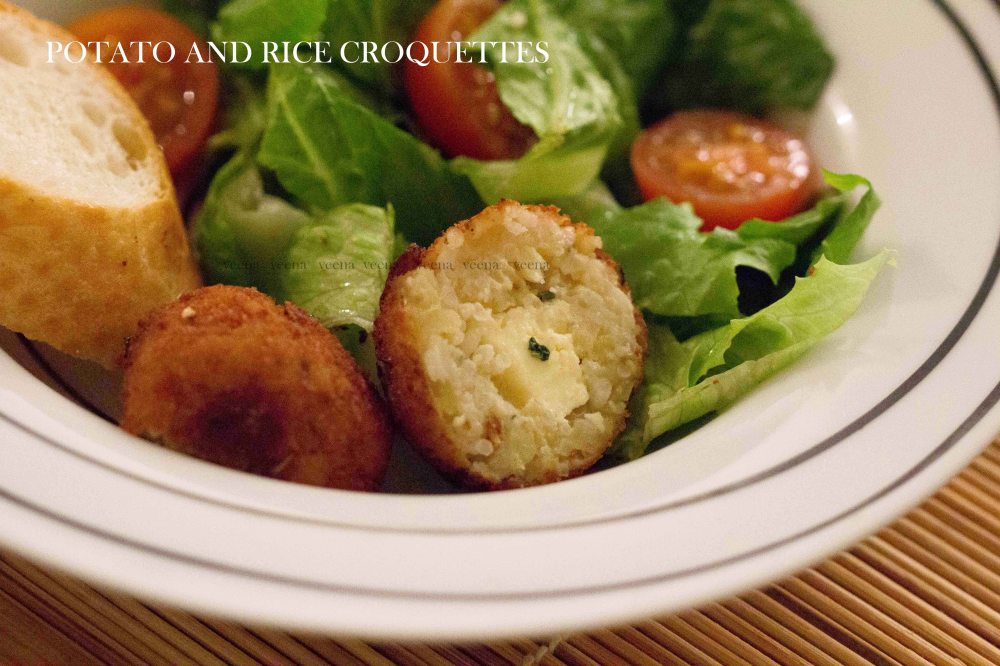 Potato and rice croquettes-4